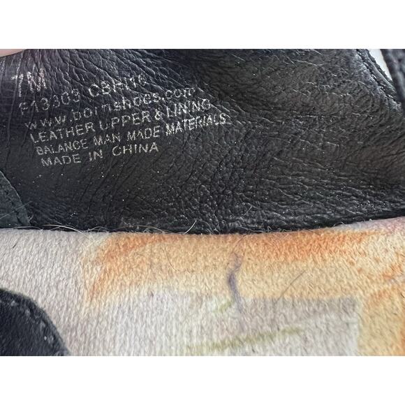 BORN Pewter Black Colorblock Selmha Ballet Mary Jane Flats Shoes - Picture 9 of 10